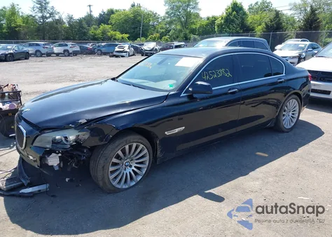 2010 BMW 750Li xDrive из США, поврежденный, VIN WBAKC8C59AC431388